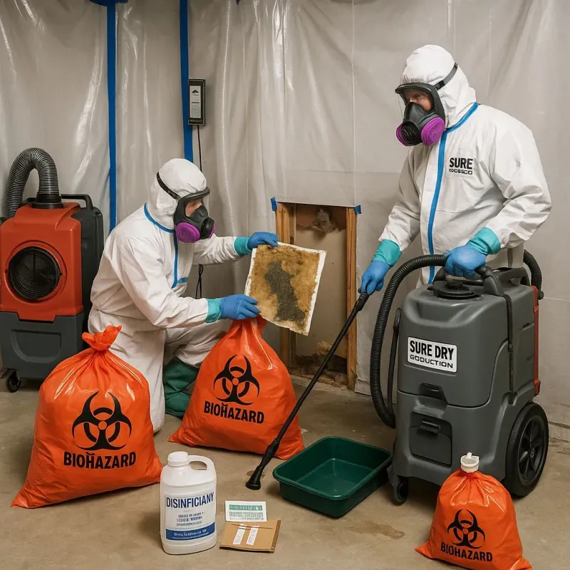 Contaminated Water Handling Protocols process in Braselton, GA