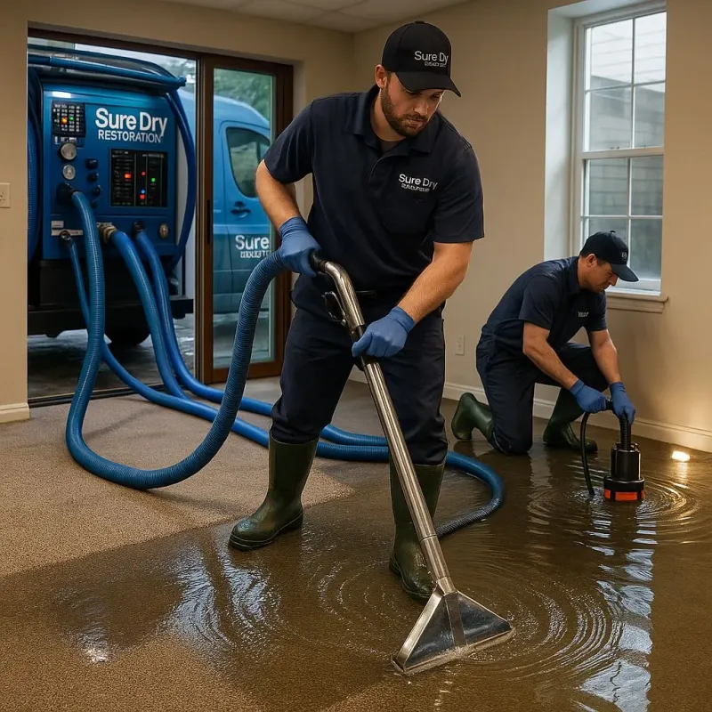 Water Extraction and Removal process in Braselton, GA